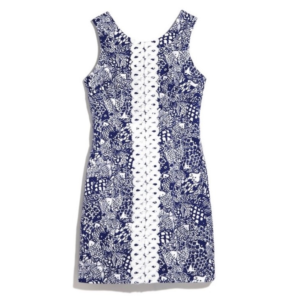 Lilly for Target navy shift dress. Sz 18. NWT.